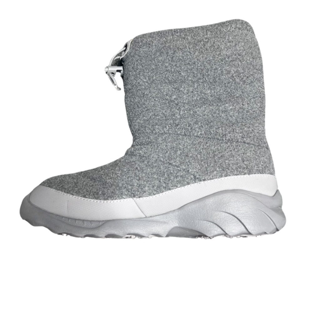 North Face Womens Heat Seeker 200 Fleece Low Rise Winter Weatherproof Gray Boots - Picture 13 of 16